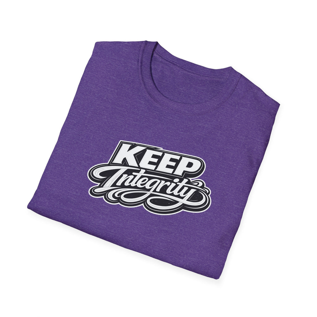 KEEP Integrity Shirt Motivational Tee Business Mindset Shirt Integrity Quote TShirt Leadership Apparel 7 colors 100% cotton