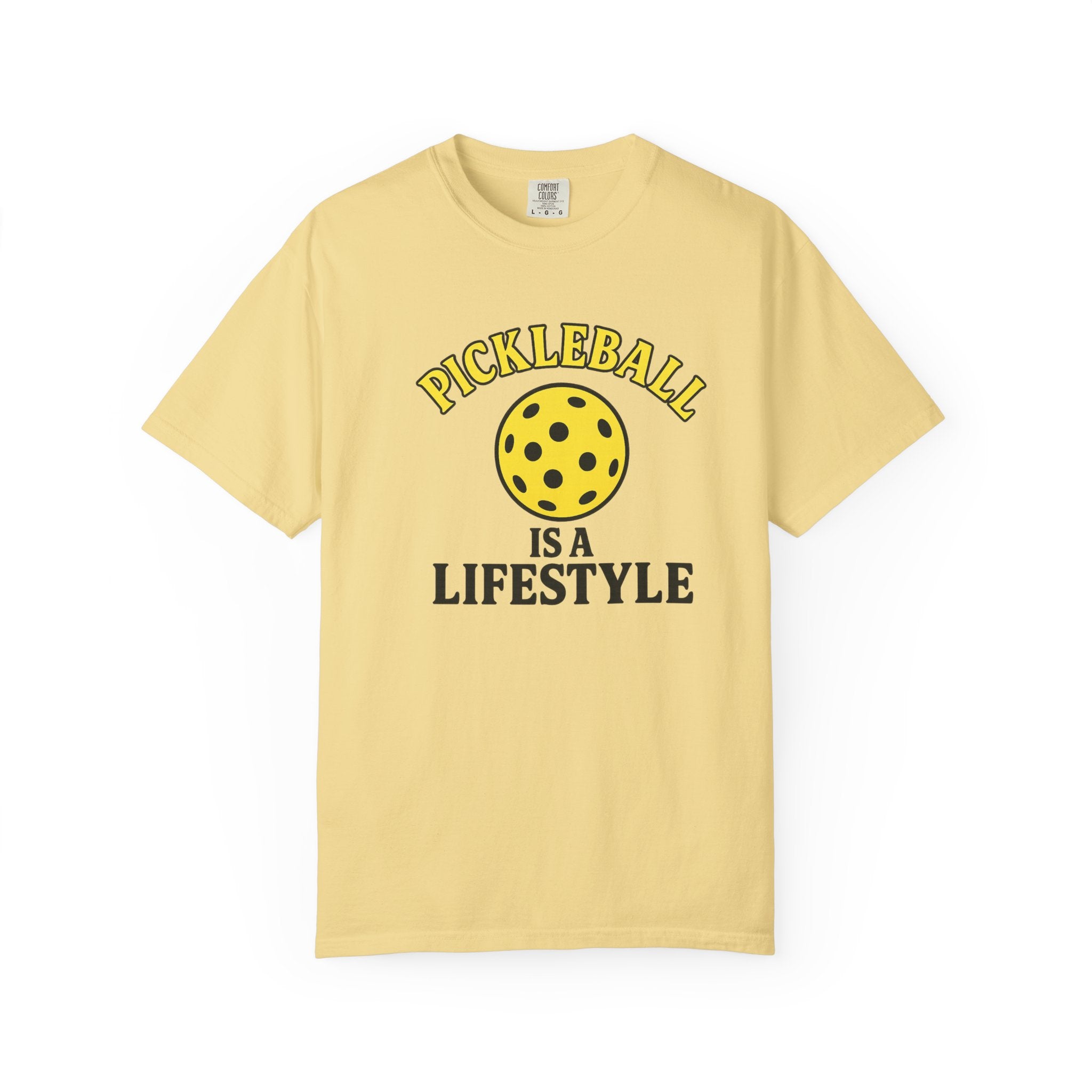 Pickleball Is Life Tee Bold Retro Pickleball Shirt for Players Who Live the Game 10 colors 100% cotton