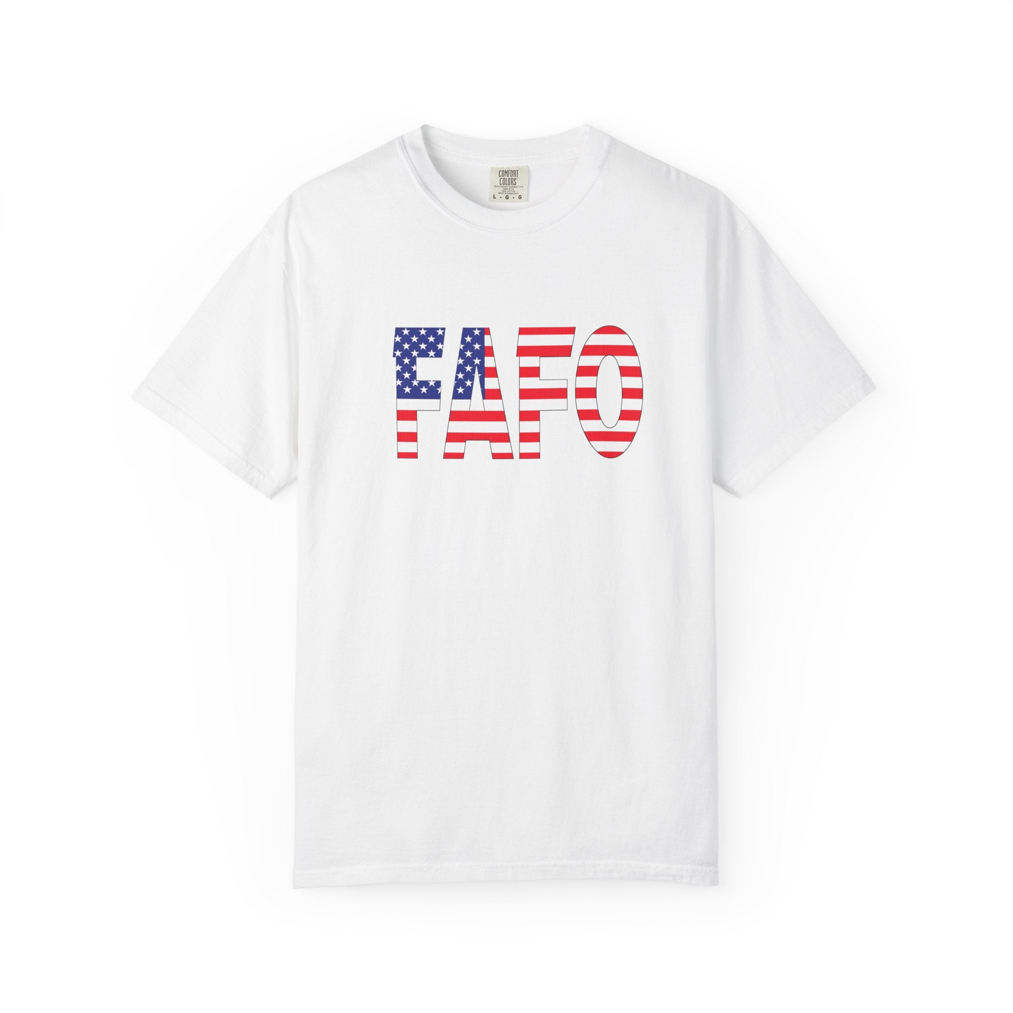 FAFO Patriotic Shirt for Trump Supporters Funny Political T-Shirt Conservative Freedom Shirt 3 colors 100% cotton