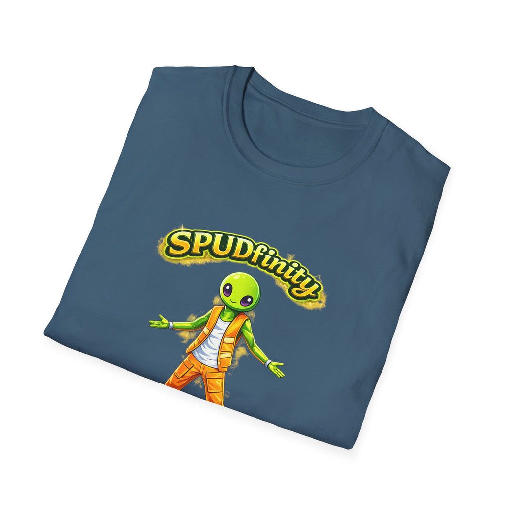 SPUDfinity Alien Potato Gaming T-Shirt 5 colors 100% cotton