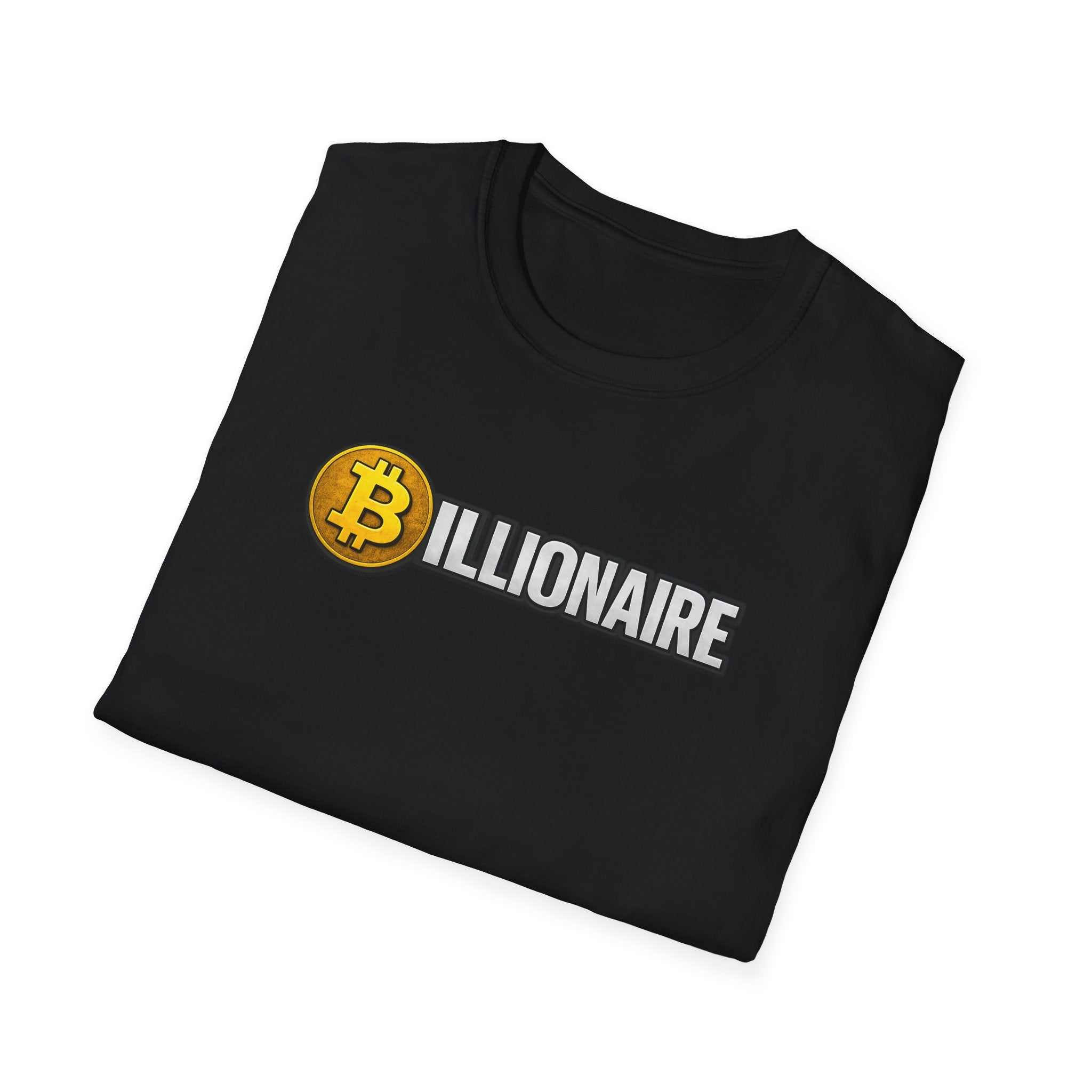 Bitcoin Billionaire T-Shirt Show your crypto pride in style with this tee 5 colors 100% cotton