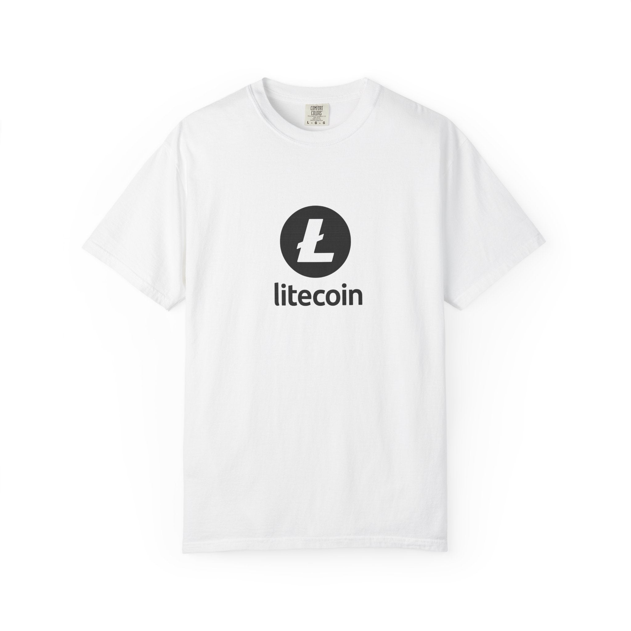 Litecoin Crypto T-Shirt Bitcoin Alternative Tee Blockchain Investor Gift Crypto Merch 4 colors 100% cotton