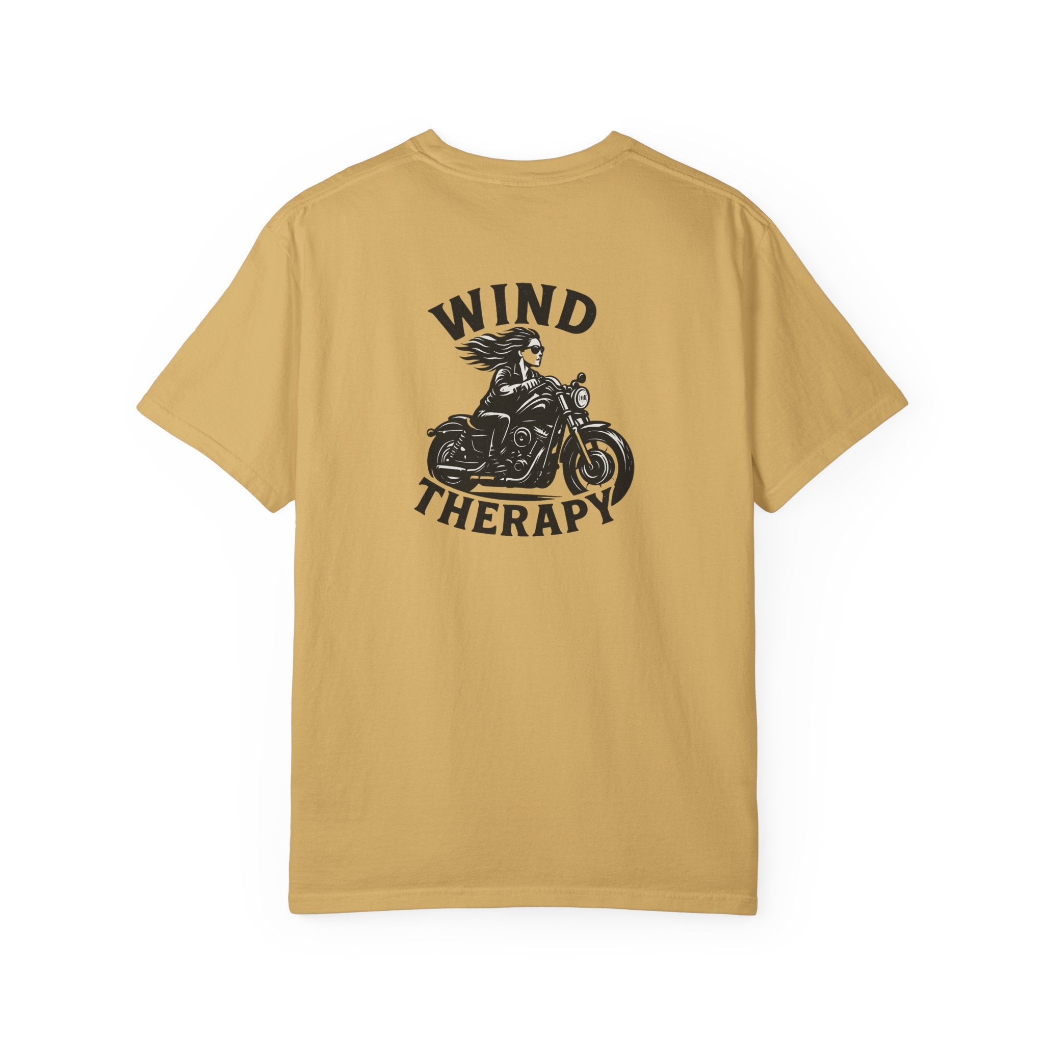 Feel the Freedom Every Time you Throw this on Harley "Wind Therapy" Biker Tee 7 colors 100% cotton