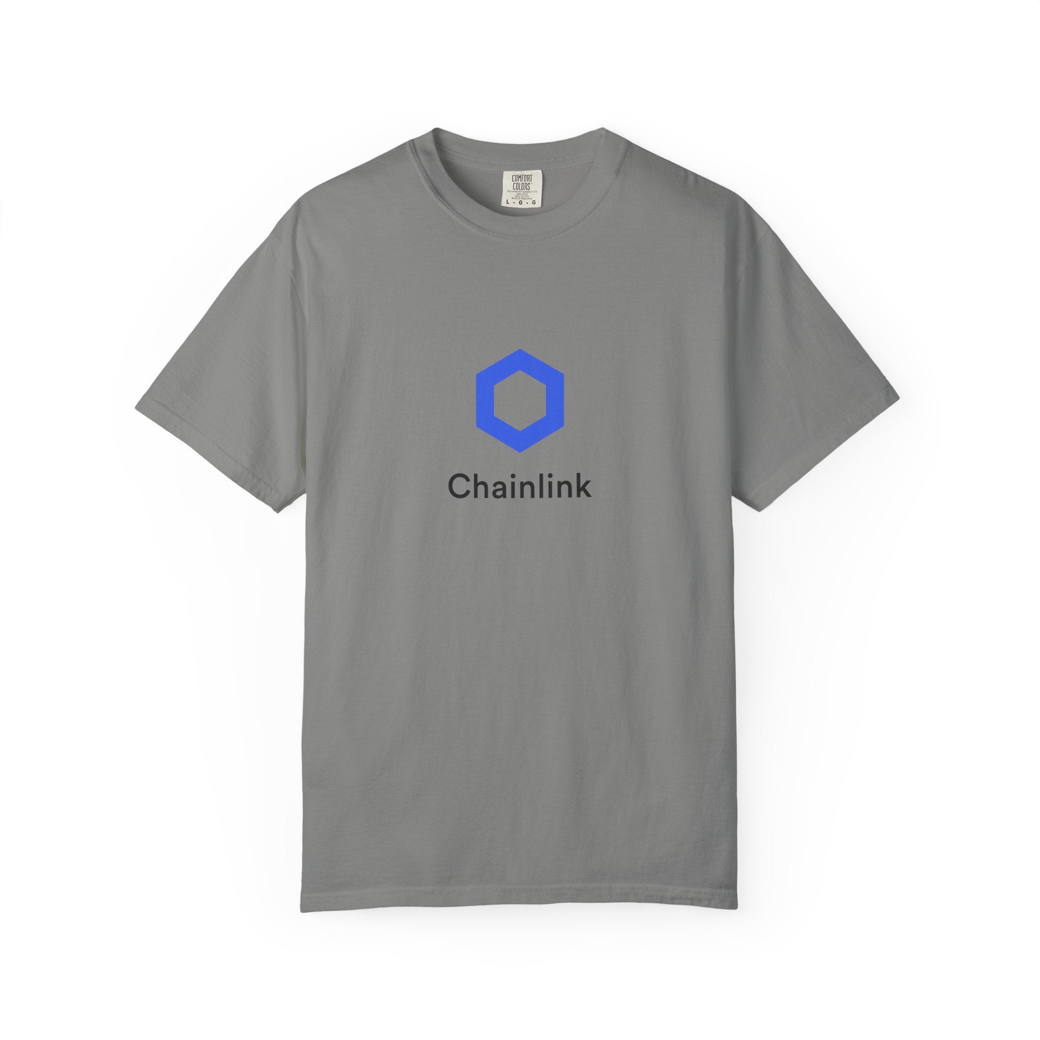 Chainlink Crypto T-Shirt Blockchain Oracle Tee Chainlink Fan Merch DeFi Shirt Crypto Trader Apparel 3 colors 100% cotton