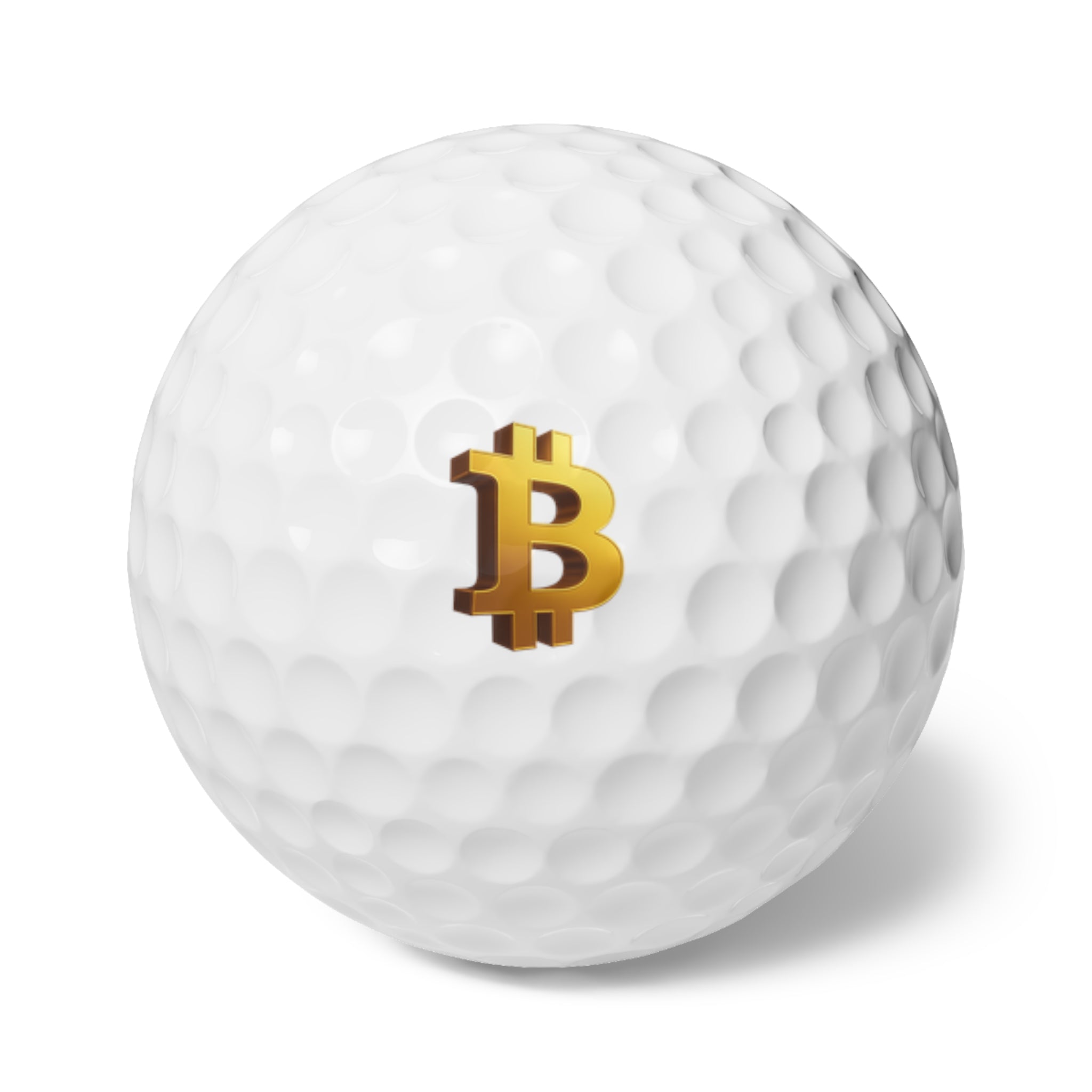 Golf Balls 6pcs Bitcoin