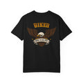 Biker Born to Be Free T-Shirt Eagle Motorcycle Shirt Harley Rider Graphic Tee Freedom Rider Tee 11 colors 100% cotton