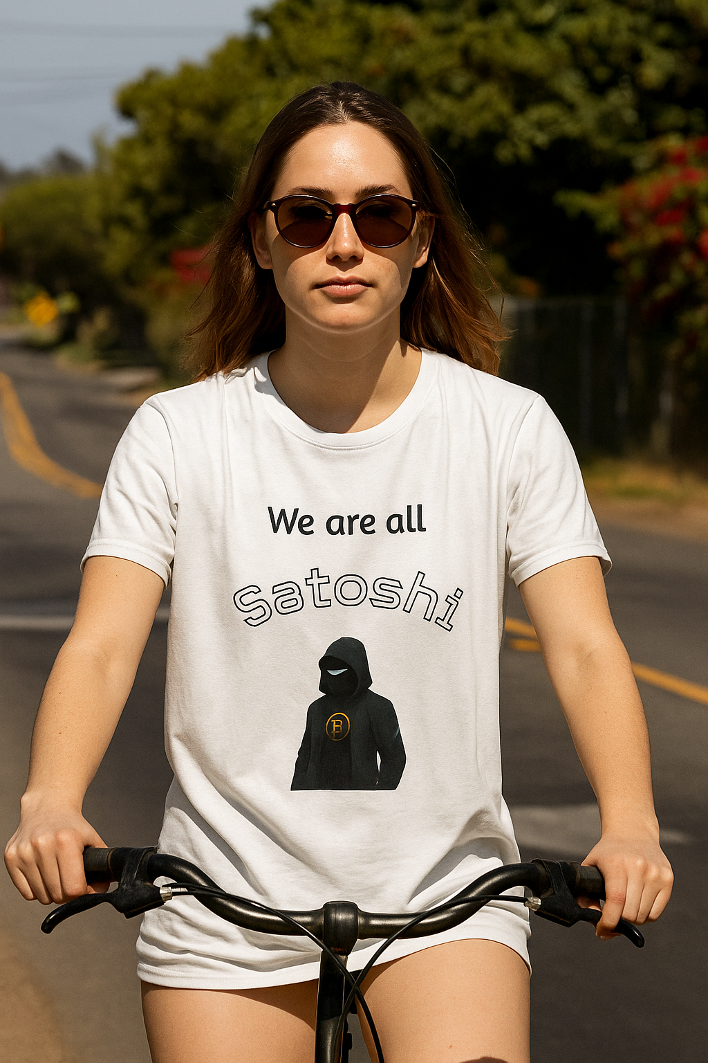 We Are All Satoshi Bitcoin T-Shirt A symbol of unity anonymity and unstoppable innovation 5 colors 100% cotton