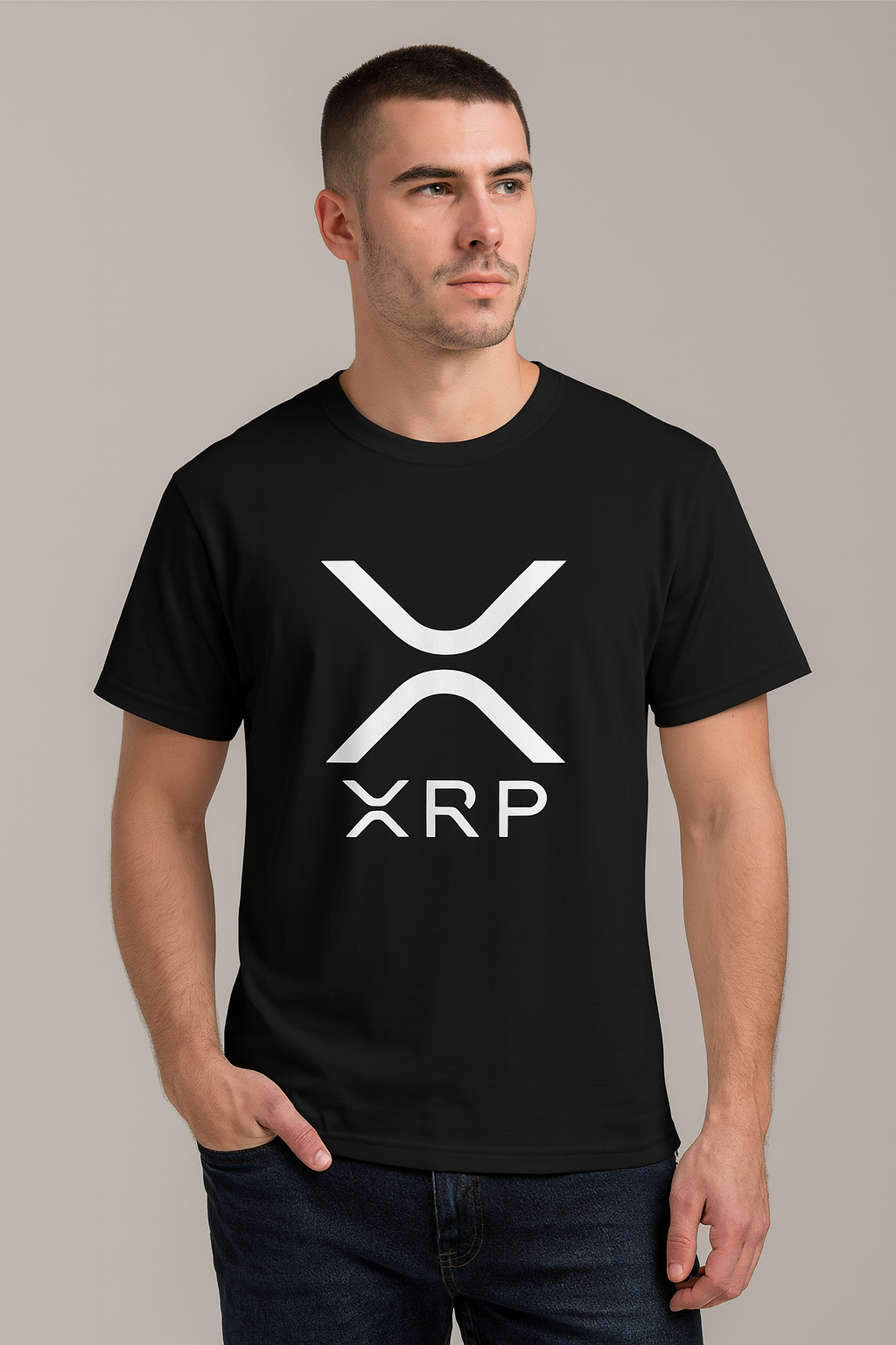 XRP Vibes Only Ripple Crypto Streetwear T-Shirt for the Bold & Blockchain Believers 7 colors 100% cotton