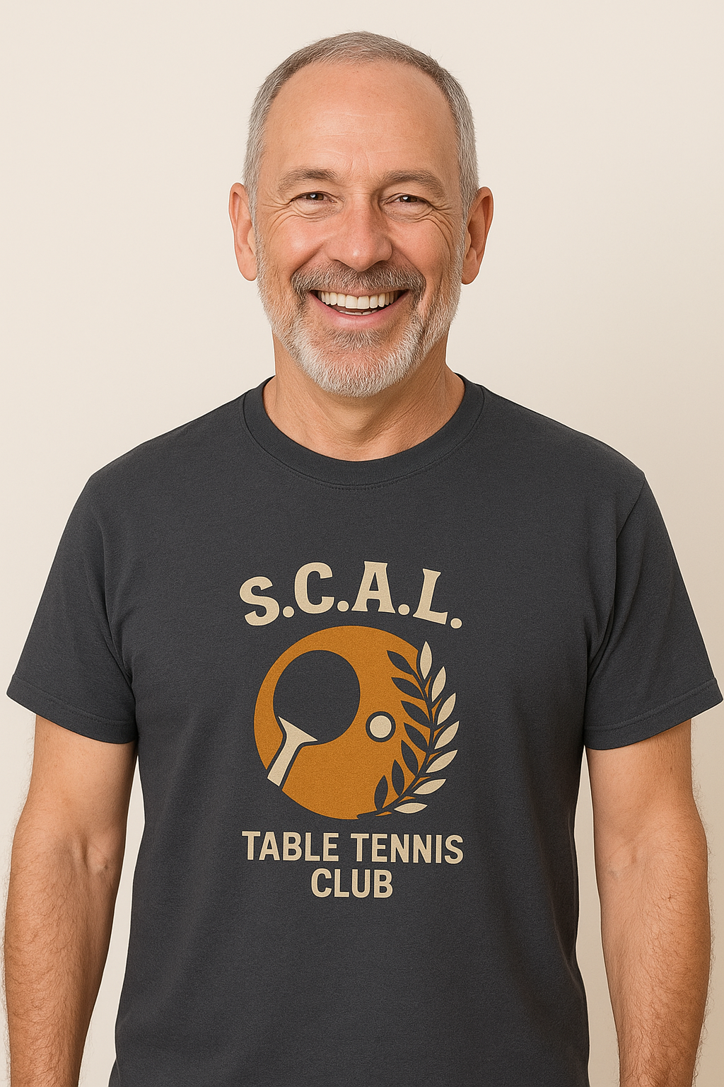 S.C.A.L. Table Tennis Club TShirt Custom made for Sun City Aliante 5 colors 100% cotton