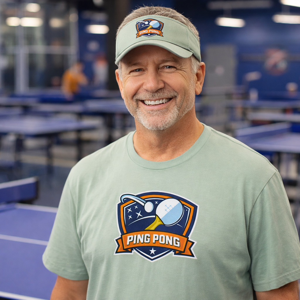 Ping Pong Champion TShirt Table Tennis Graphic Tee Gift for Ping Pong Lovers 8 colors 100% cotton