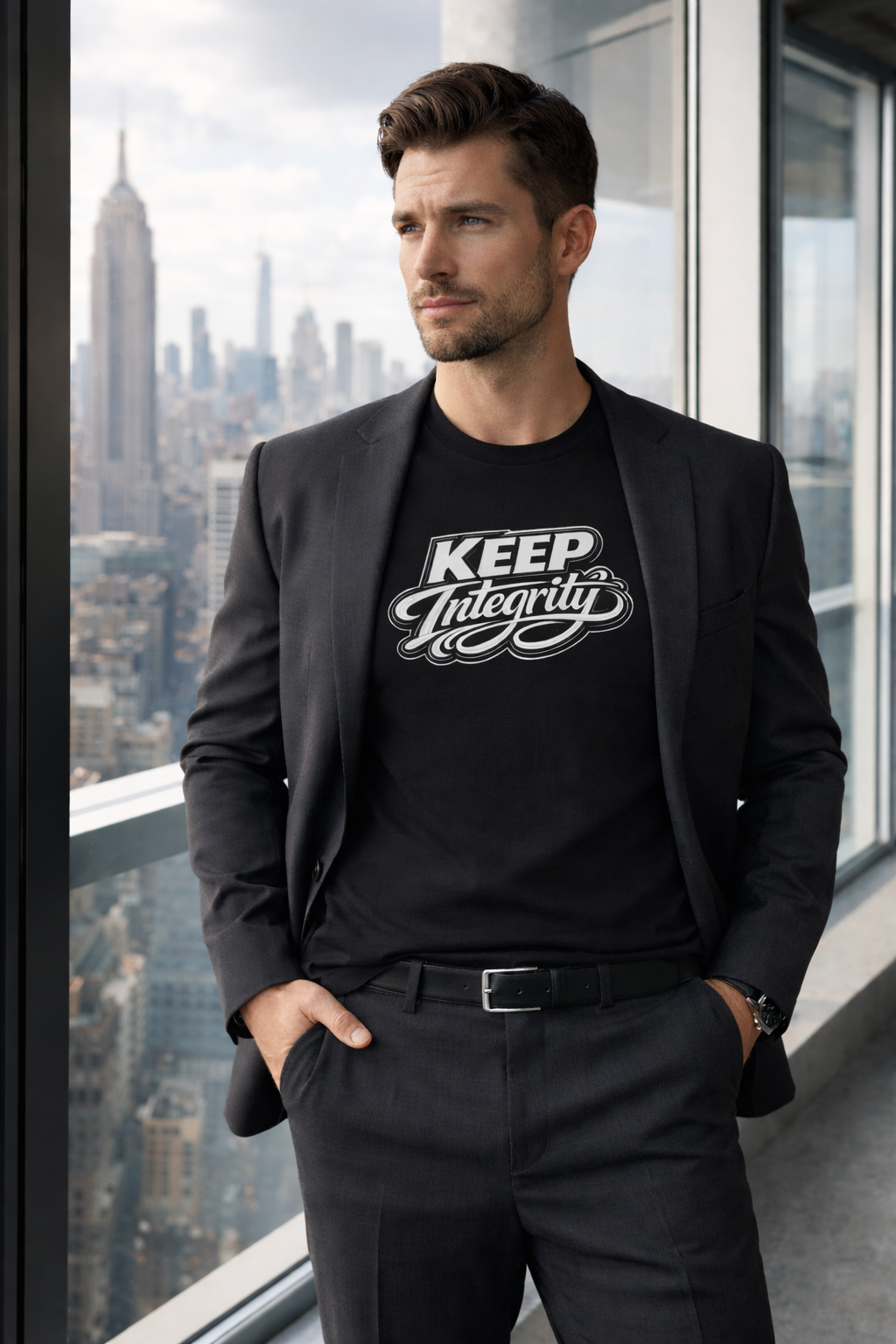 KEEP Integrity Shirt Motivational Tee Business Mindset Shirt Integrity Quote TShirt Leadership Apparel 7 colors 100% cotton