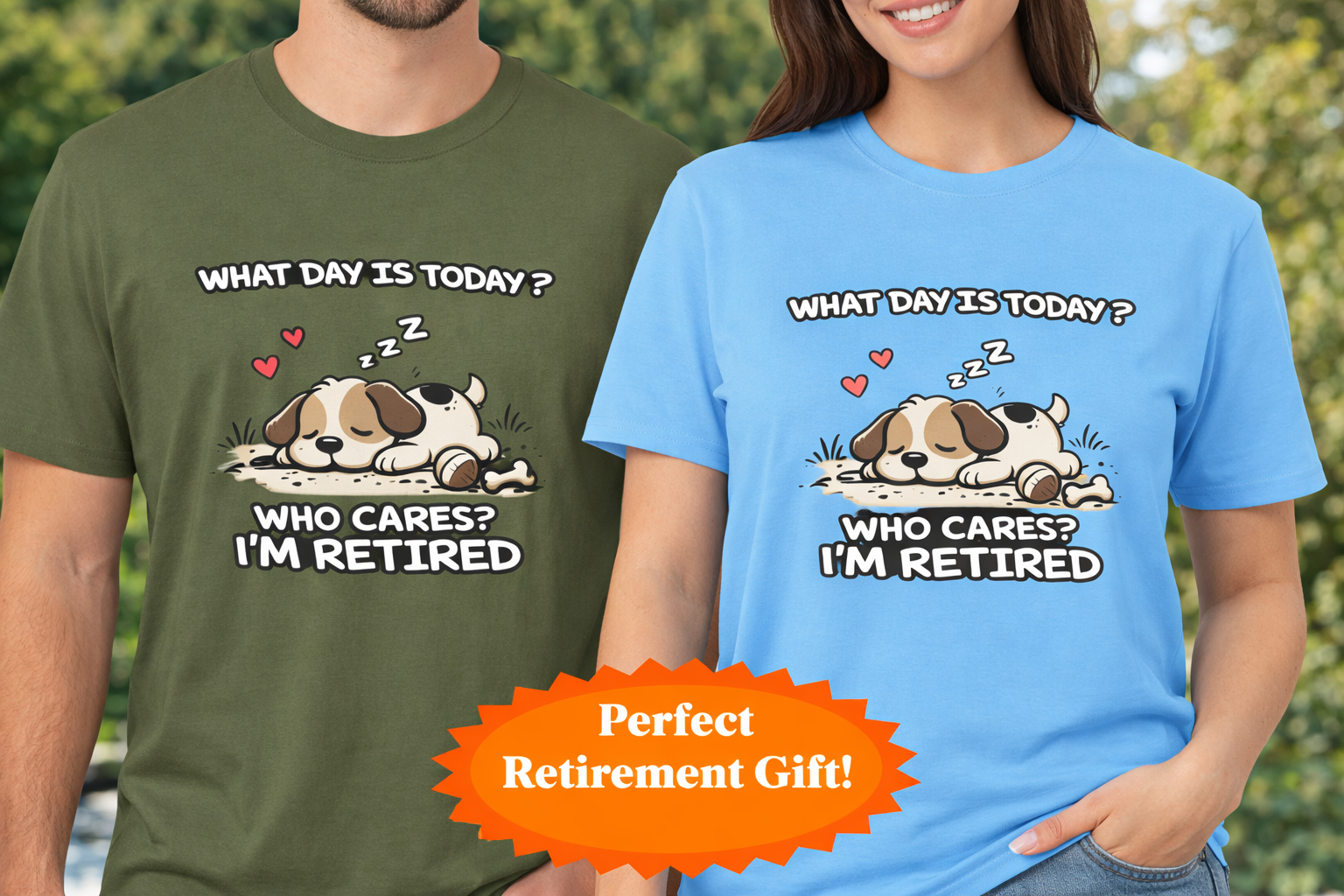 Who Cares I'm Retired Tee Cute Retirement Gift New Retiree Humor Shirt Men-Women Retirement Present 8 colors 100% cotton