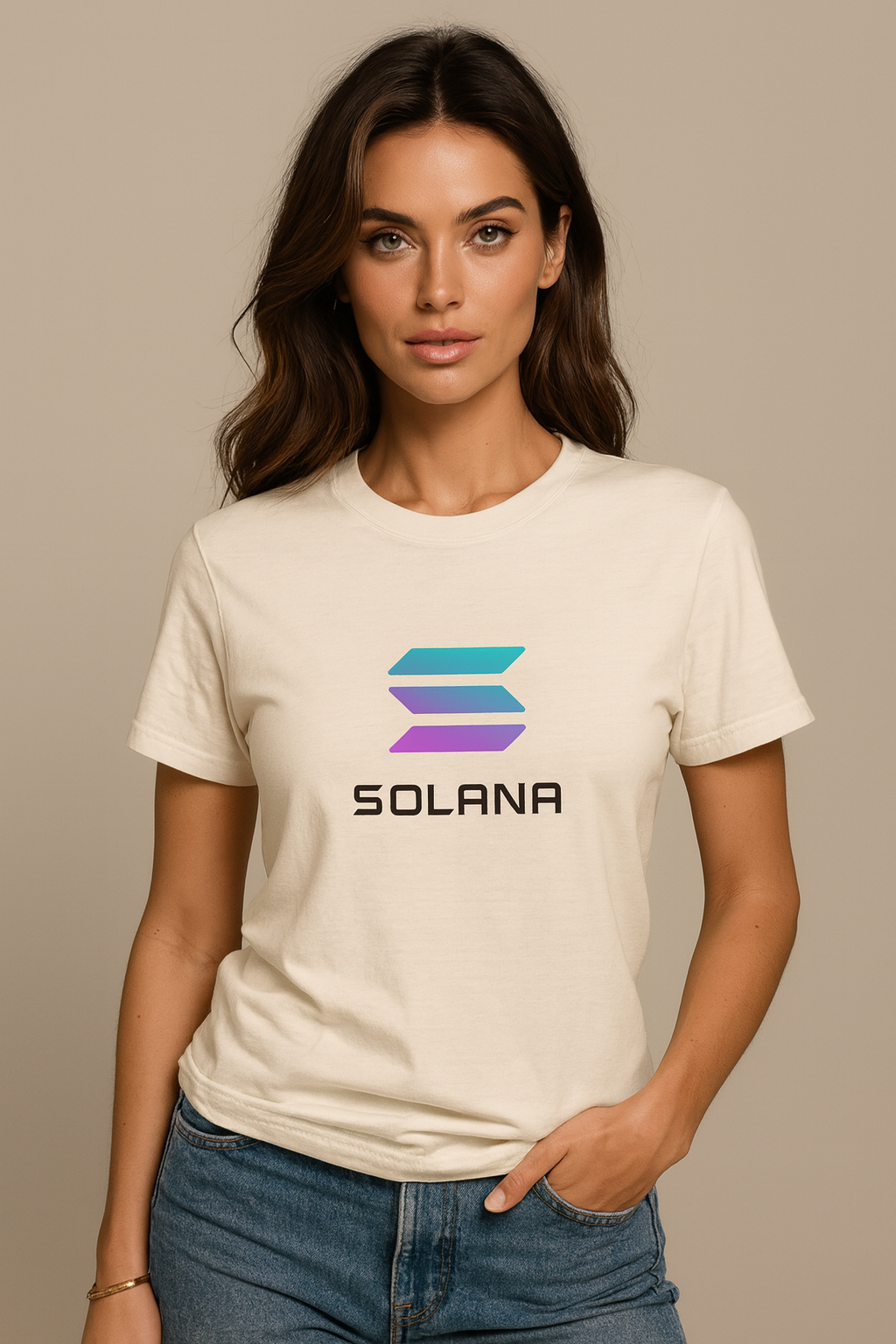 Solana Crypto T-Shirt Web3 Blockchain Tee Crypto Trader Gift Investor Fashion Streetwear 11 colors 100% cotton