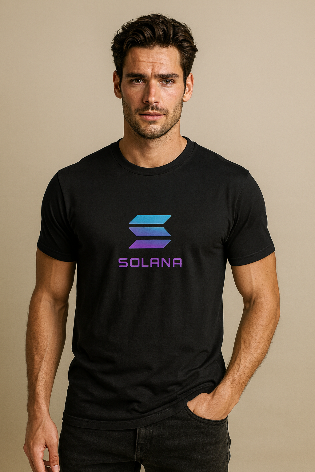 Solana Crypto T-Shirt Web3 Blockchain Tee Crypto Trader Gift Investor Fashion Streetwear 11 colors 100% cotton