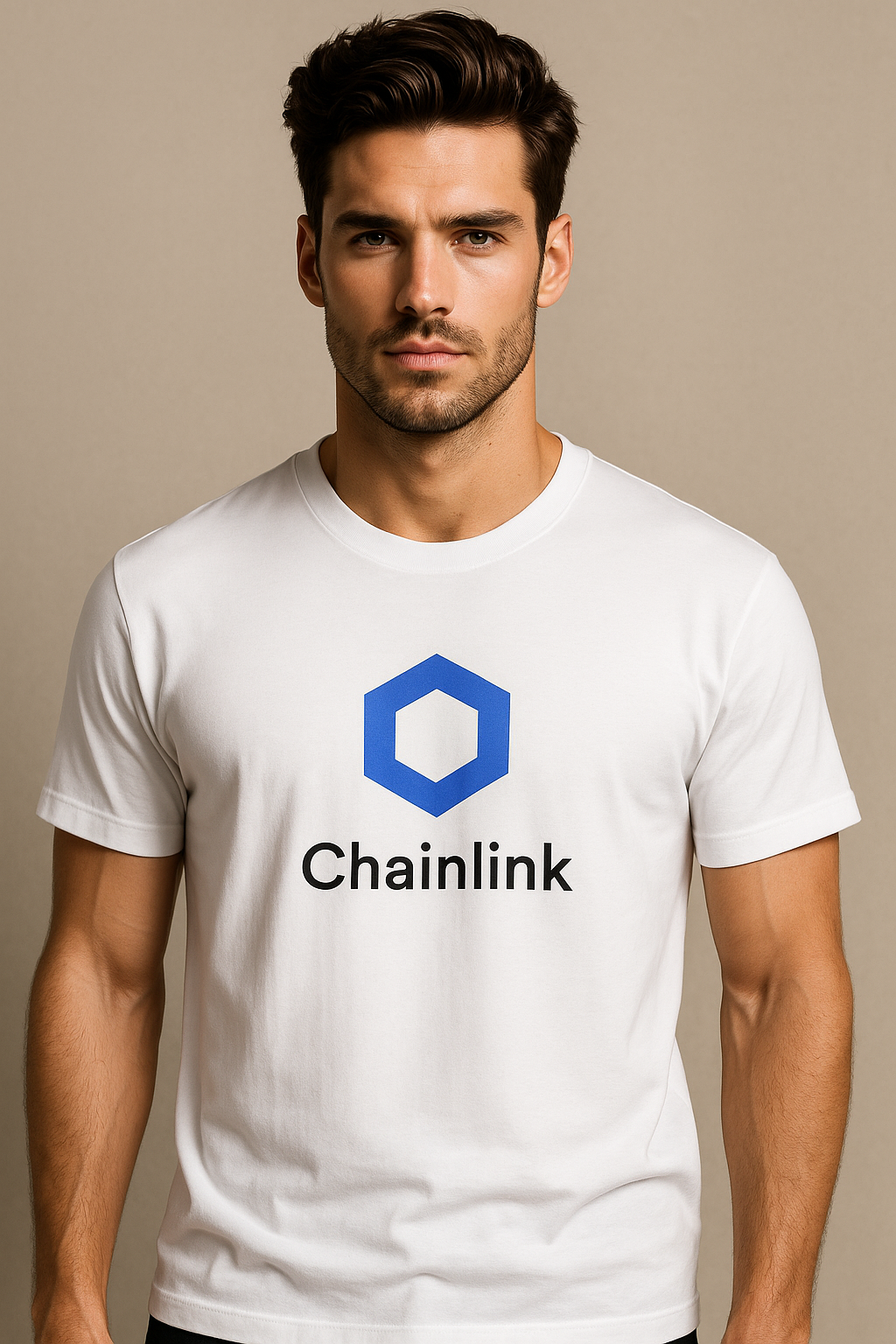 Chainlink Crypto T-Shirt Blockchain Oracle Tee Chainlink Fan Merch DeFi Shirt Crypto Trader Apparel 3 colors 100% cotton