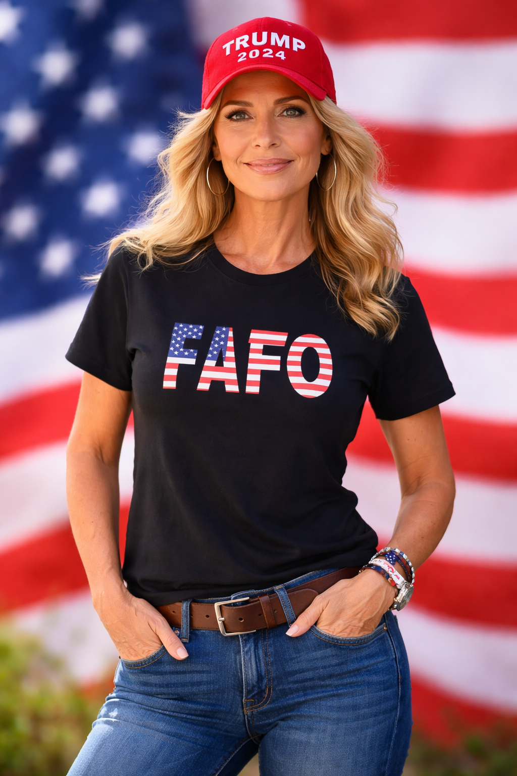 FAFO Patriotic Shirt for Trump Supporters Funny Political T-Shirt Conservative Freedom Shirt 3 colors 100% cotton