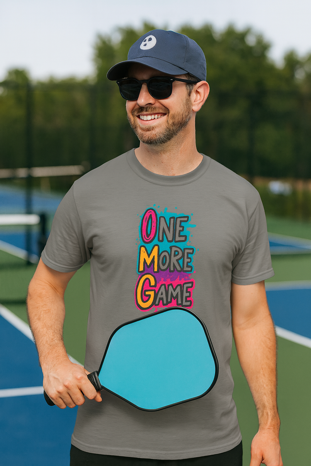 OMG - One More Game T-shirt OMG Pickleball, Table Tennis, Video Game 8 colors 100% cotton