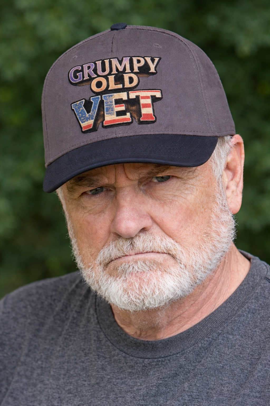 Grumpy Old Vet Hat Worn With Pride, Patience, and Zero Nonsense 9 colors