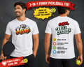 Pickleball Modus AN T-Shirt Lustiges Pickleball Shirt für Herren & Damen Pickleball Geschenk Court Life Tee 5 Farben 100% Baumwolle