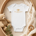SatsandStripes.com Bee Organized® “Little Hive Helper” Baby Onesie®