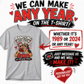 Personalized Annoying Each Other Since [Year] T-Shirt – Funny Couples Anniversary Gift – Custom Year Husband & Wife Tee Grey