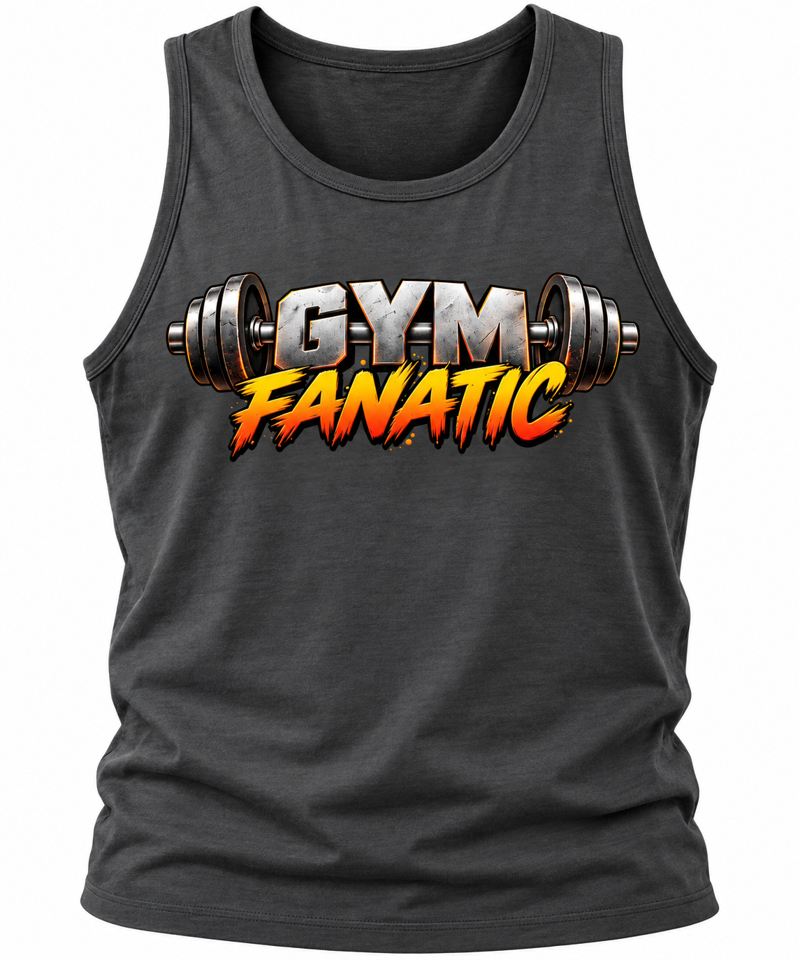 Muscle Tank – 100% Combed Ring-Spun Cotton Workout Tank Top Grey