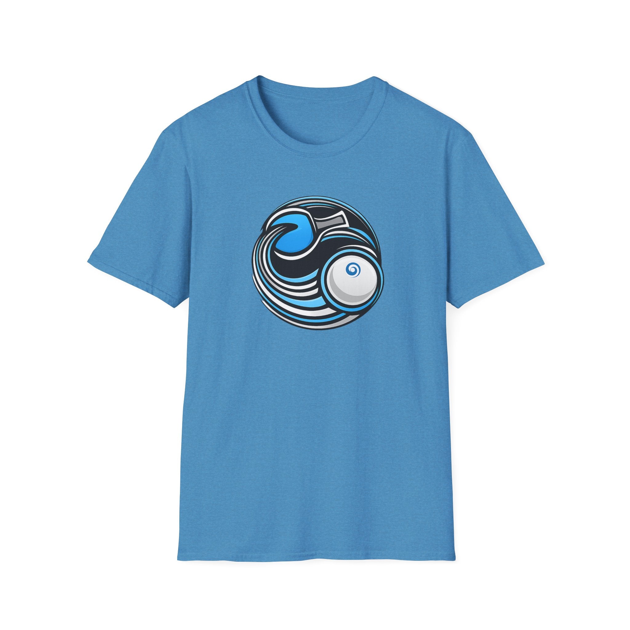 Table Tennis Paddle Spin T-Shirt Ping Pong Player Shirt Modern Table Tennis Graphic Tee 5 colors 100% cotton