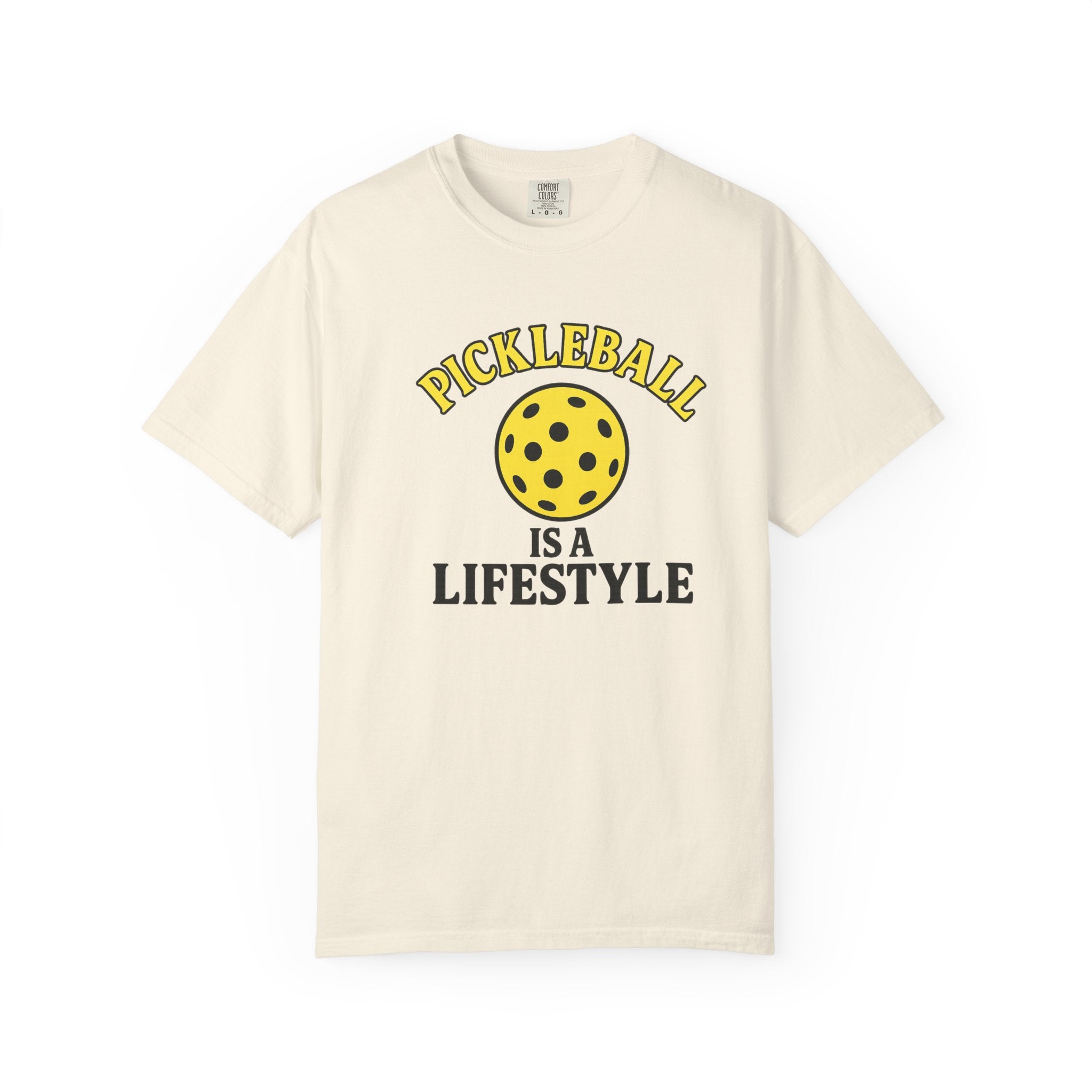 Pickleball Is Life Tee Bold Retro Pickleball Shirt for Players Who Live the Game 10 colors 100% cotton