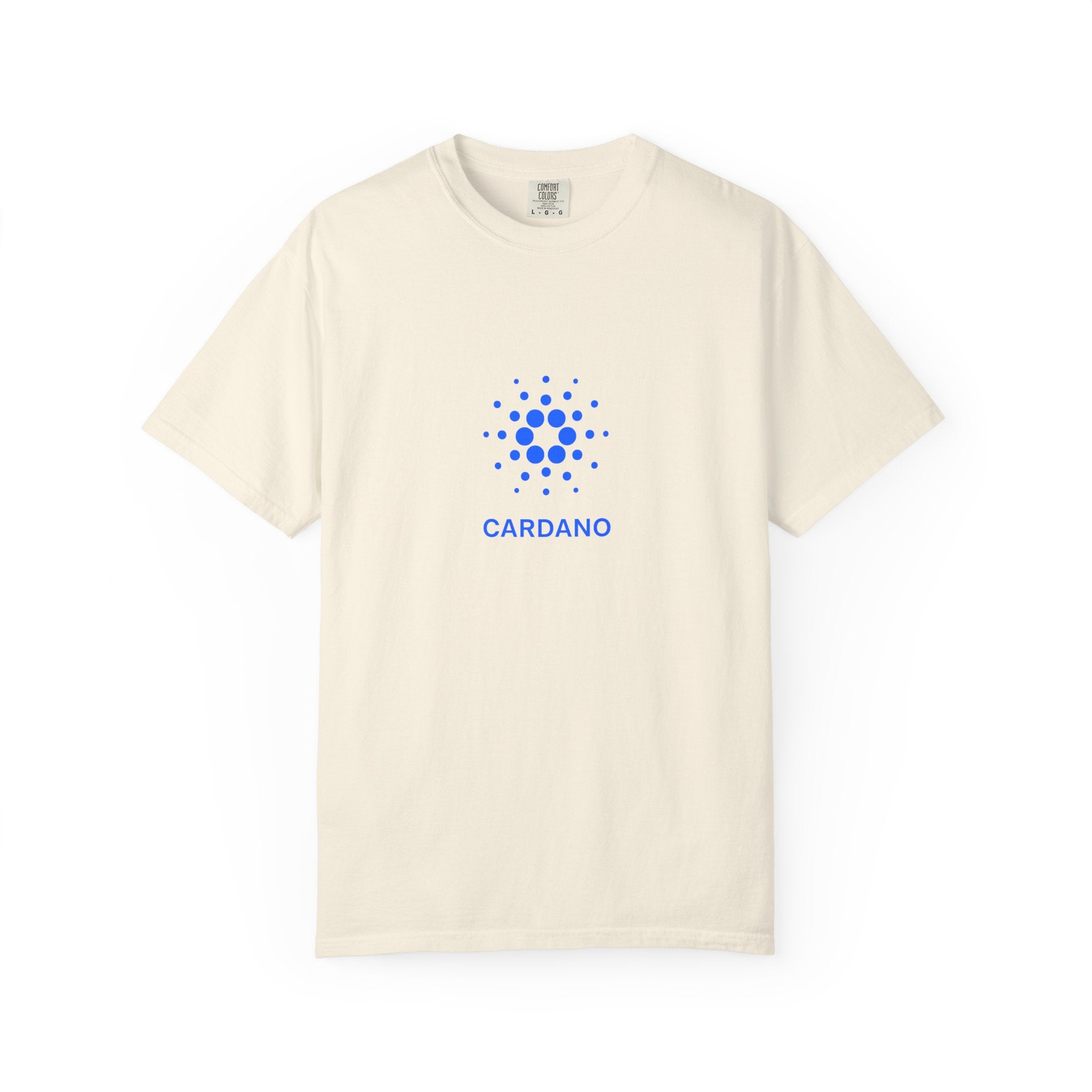 Cardano ADA Crypto T-Shirt Blue Blockchain Logo Tee Crypto Gift for Investors Traders & Tech Lovers 6 colors 100% cotton