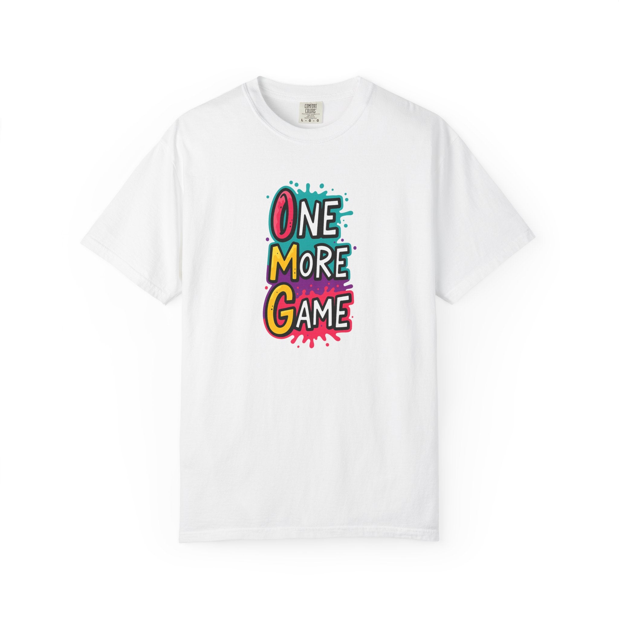 OMG - One More Game T-shirt OMG Pickleball, Table Tennis, Video Game 8 colors 100% cotton