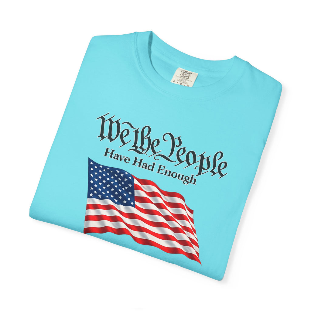 We The People Patriotic T-Shirt American Flag Shirt Freedom Quote Tee USA Patriot Shirt 4th of July Gift 7 colors 100% cotton