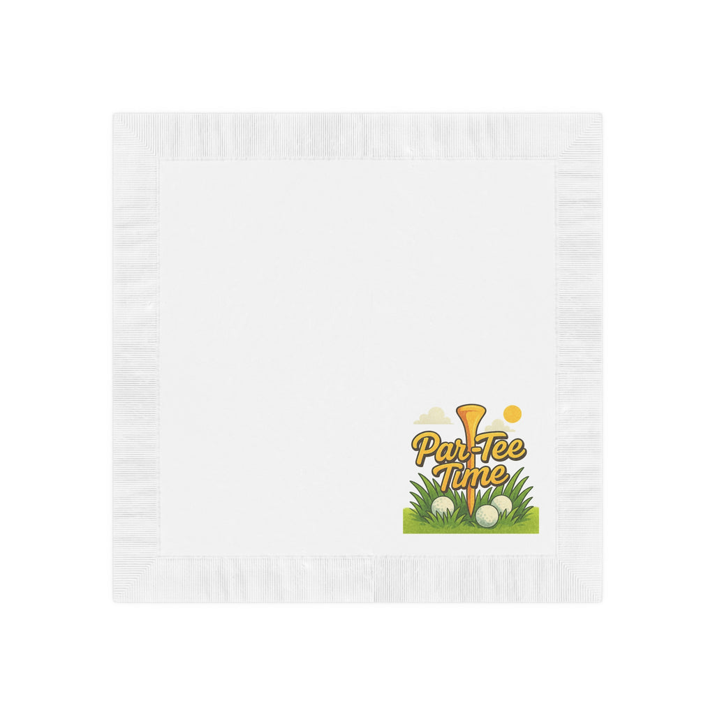 Par-Tee Time Golf Napkins Golf Party Napkins Golf Party Decor Golf Theme Tableware Golf Party Supplies (50 or 100 Count) 2 sizes