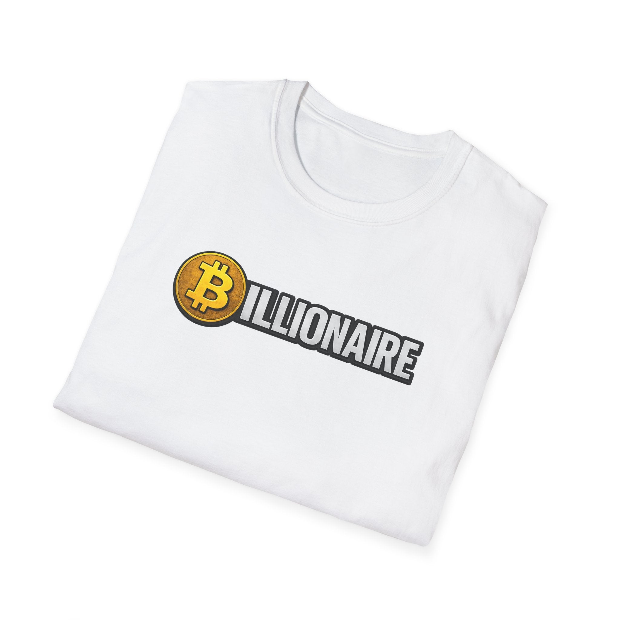 Bitcoin Billionaire T-Shirt Show your crypto pride in style with this tee 5 colors 100% cotton