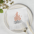 Camping Fire Word Art Napkins Outdoor Adventure Napkins Campfire Party Decor Hiking & Camping Tableware (50 or 100 Count) 2 sizes