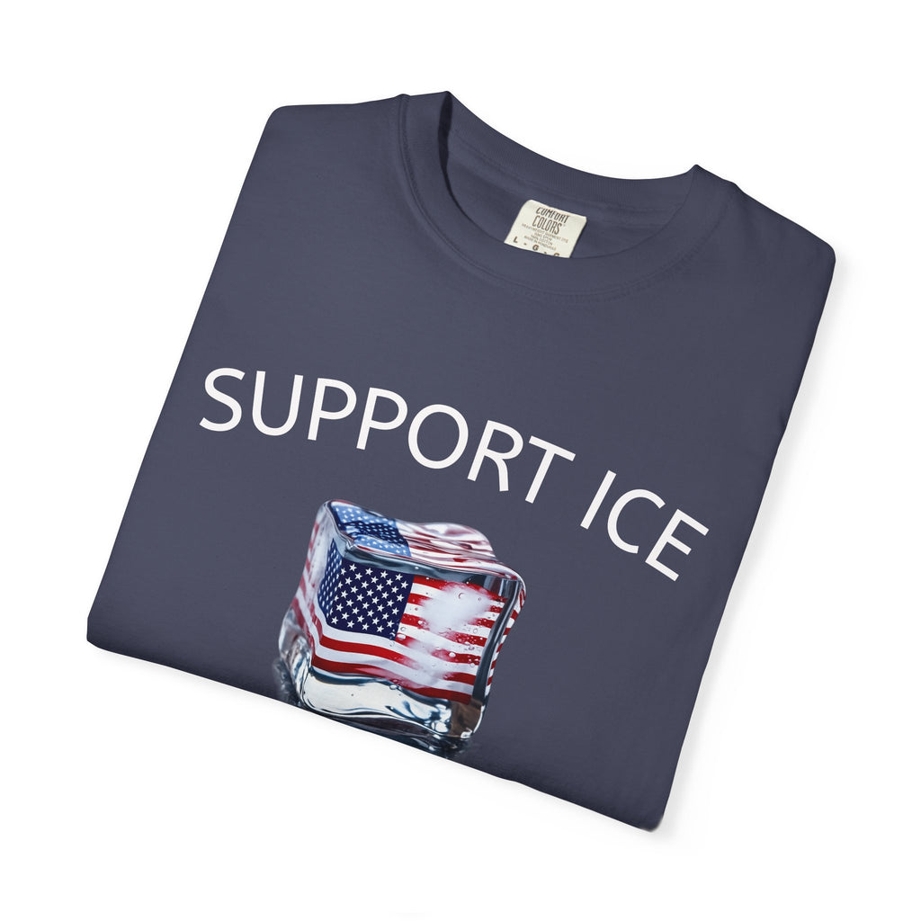 Support ICE Shirt Patriotic Law Enforcement Tee Pro Police Apparel Freedom Support Shirt USA Pride Tee 9 colors 100% cotton