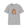 Crazy Cat Lady T-Shirt Cute Cat Mom Graphic Tee Cat Lover Shirt Gift for Cat Moms Whimsical Cat Art Top 8 colors 100% cotton