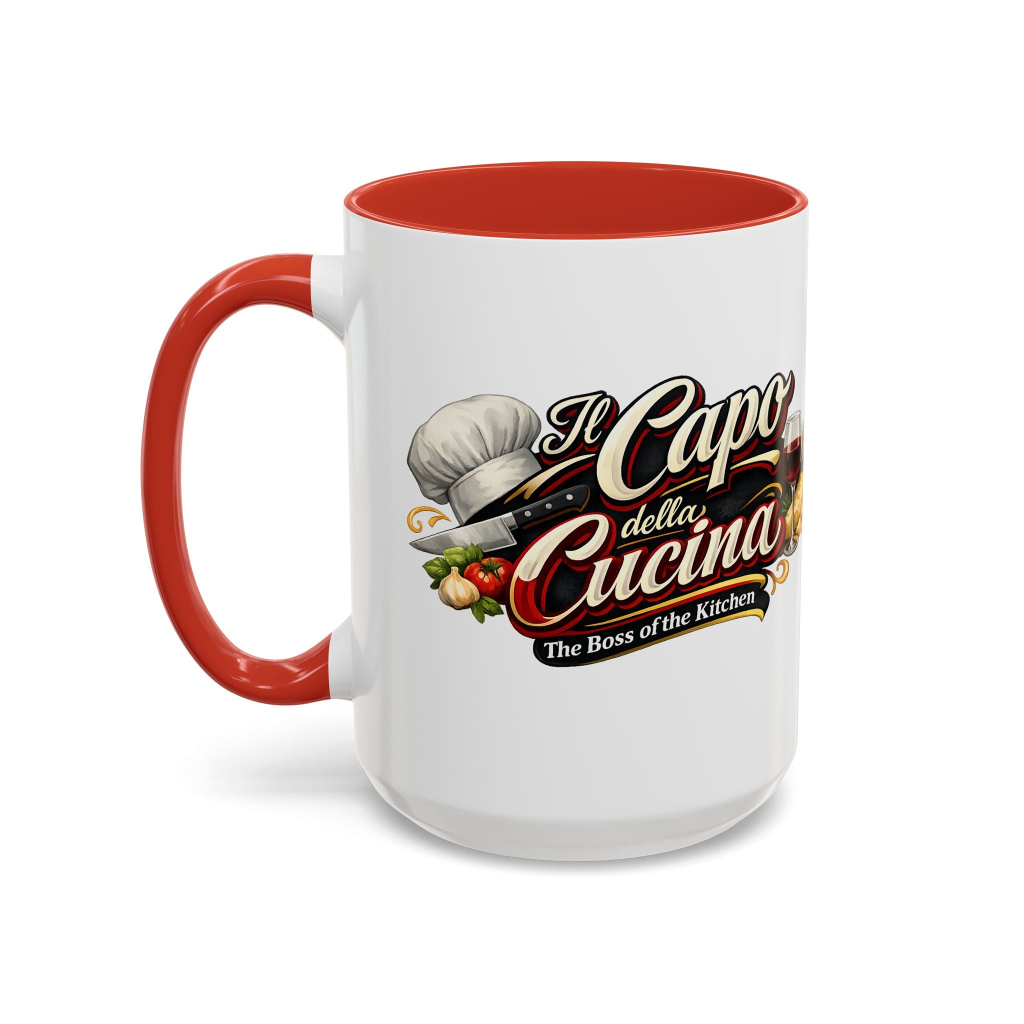 Il Capo della Cucina Tasse, Boss of the Kitchen Kaffeetasse, Italienischer Koch Geschenk, Lustige Kochtasse, Küchengeschenk 11 oz oder 15 oz