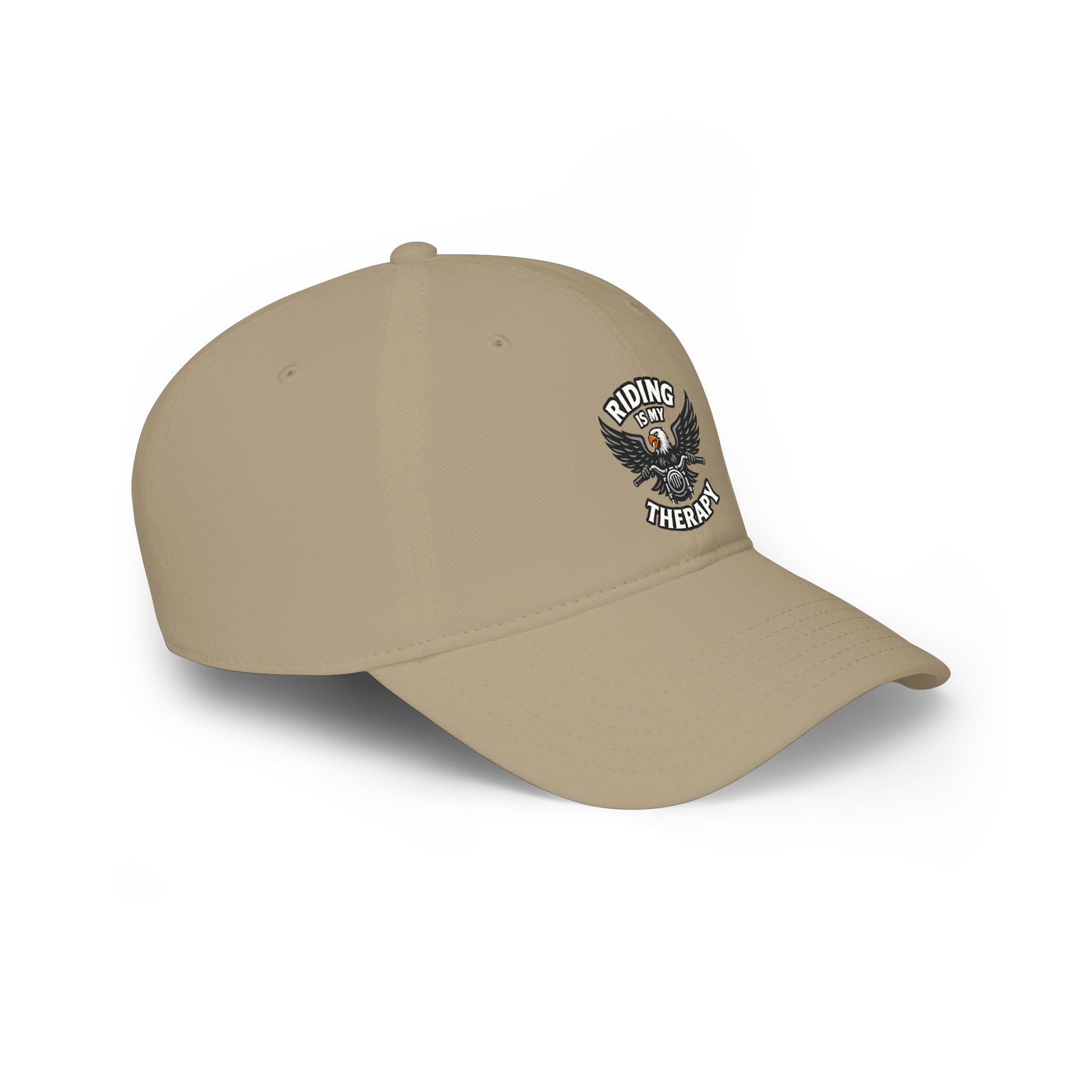 Riding Is My Therapy Hat Harley Inspired Biker Cap Gift for Motorcyclist 4 colors
