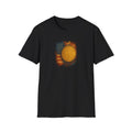 Bitcoin Patriot Flag and Coin Tshirt BTC Crypto Art Tee 100% cotton