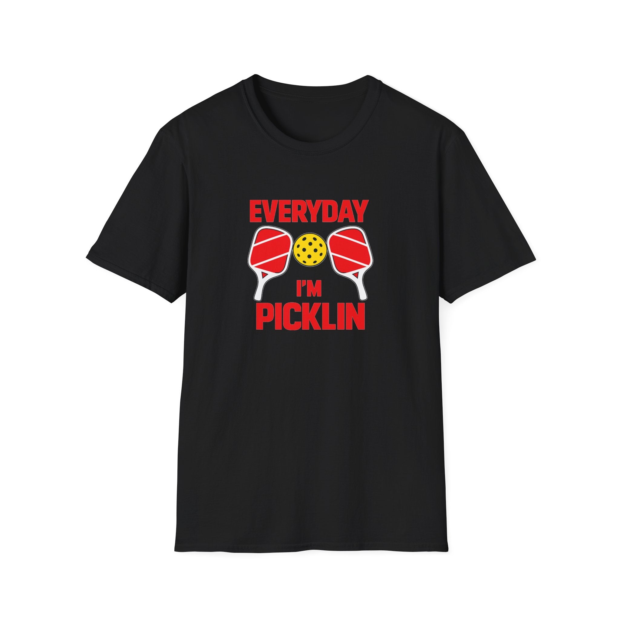 Everyday I'm Picklin TShirt for Players and Court Legends Pickleball Gift Court Life Tee 5 colors 100% cotton
