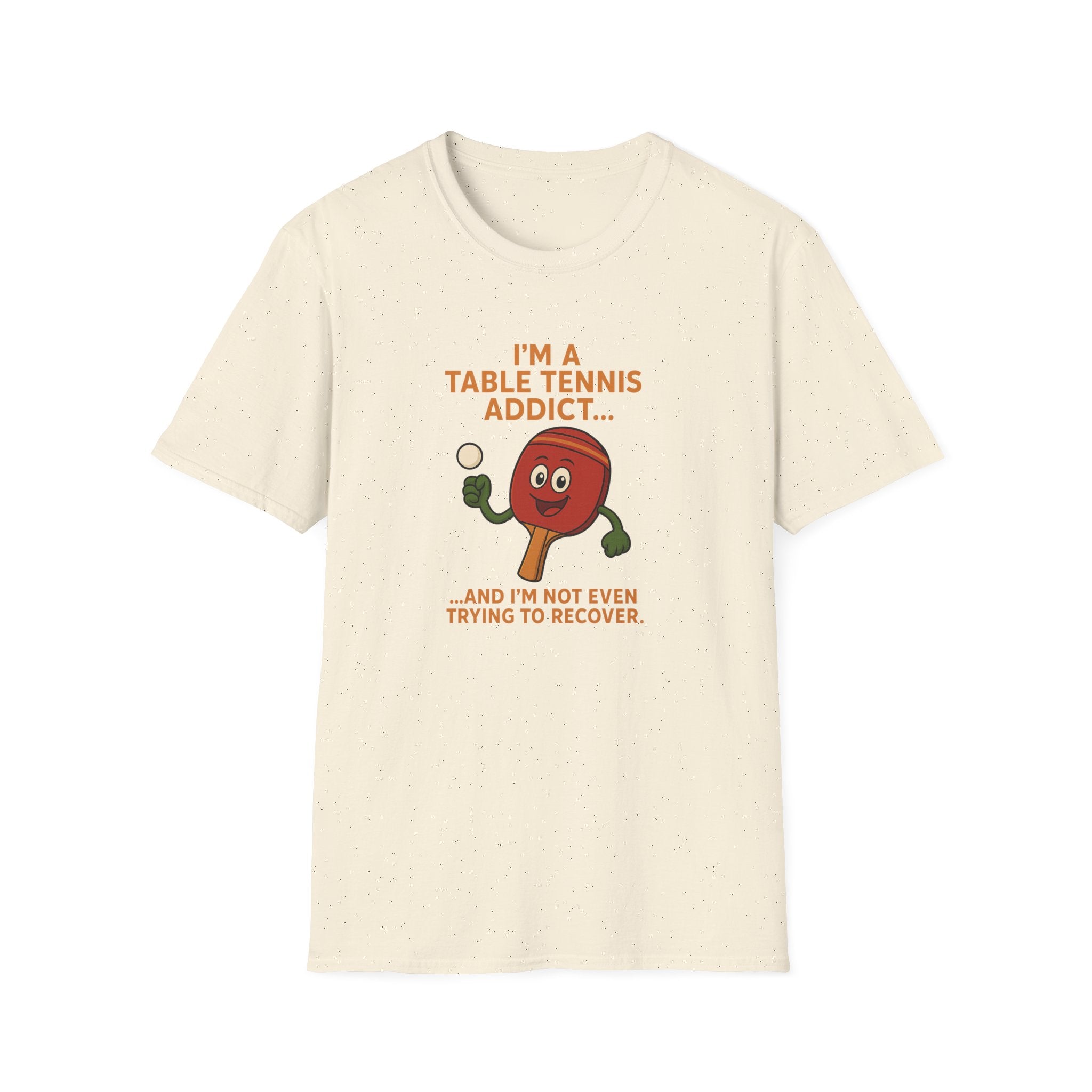 Table Tennis Addict T-Shirt Funny Ping Pong Shirt 4 colors 100% cotton