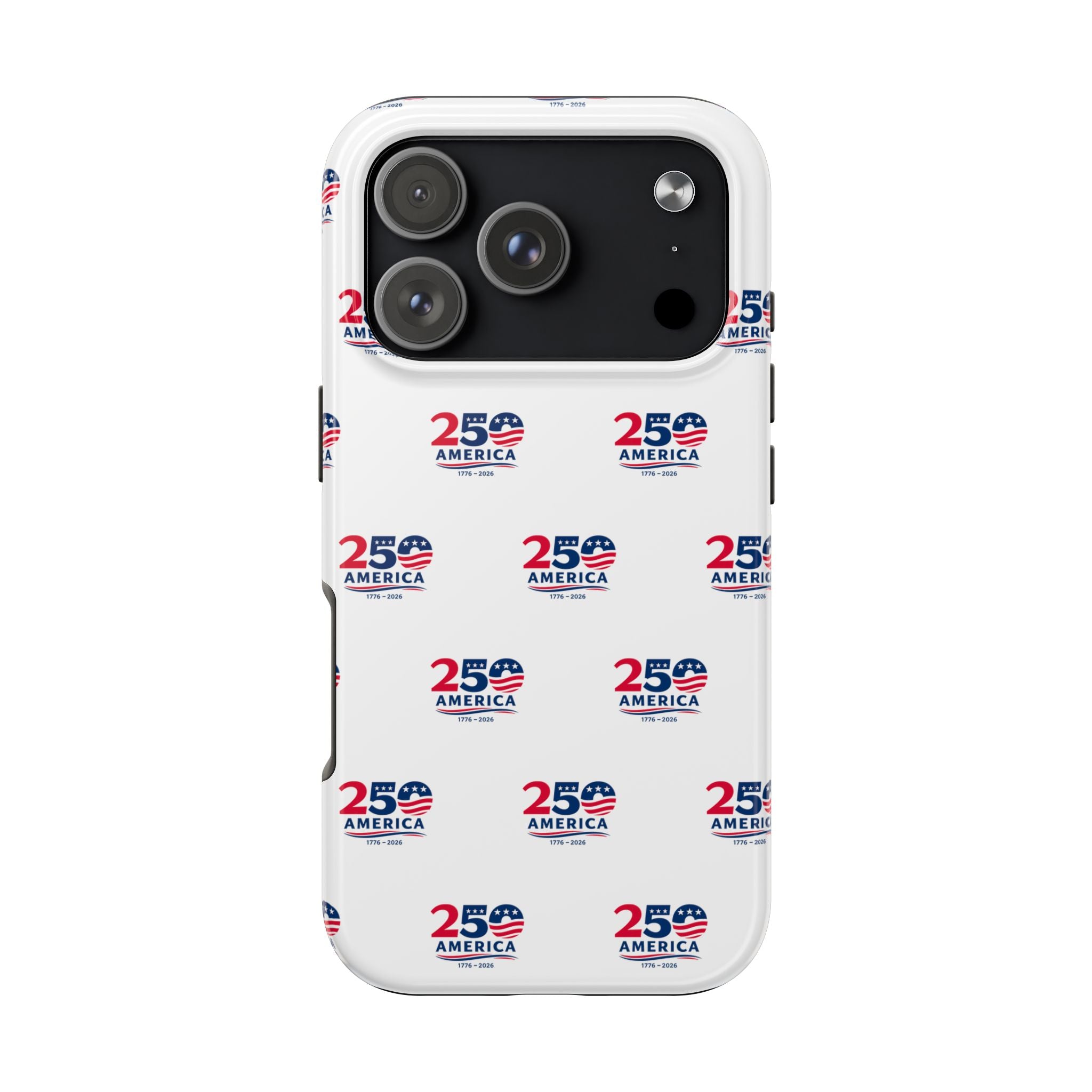 America 250 Robuste Handyhülle Patriotische USA 1776-2026 iPhone Samsung Hülle Glänzender Schutz Vierter Juli Handyhülle
