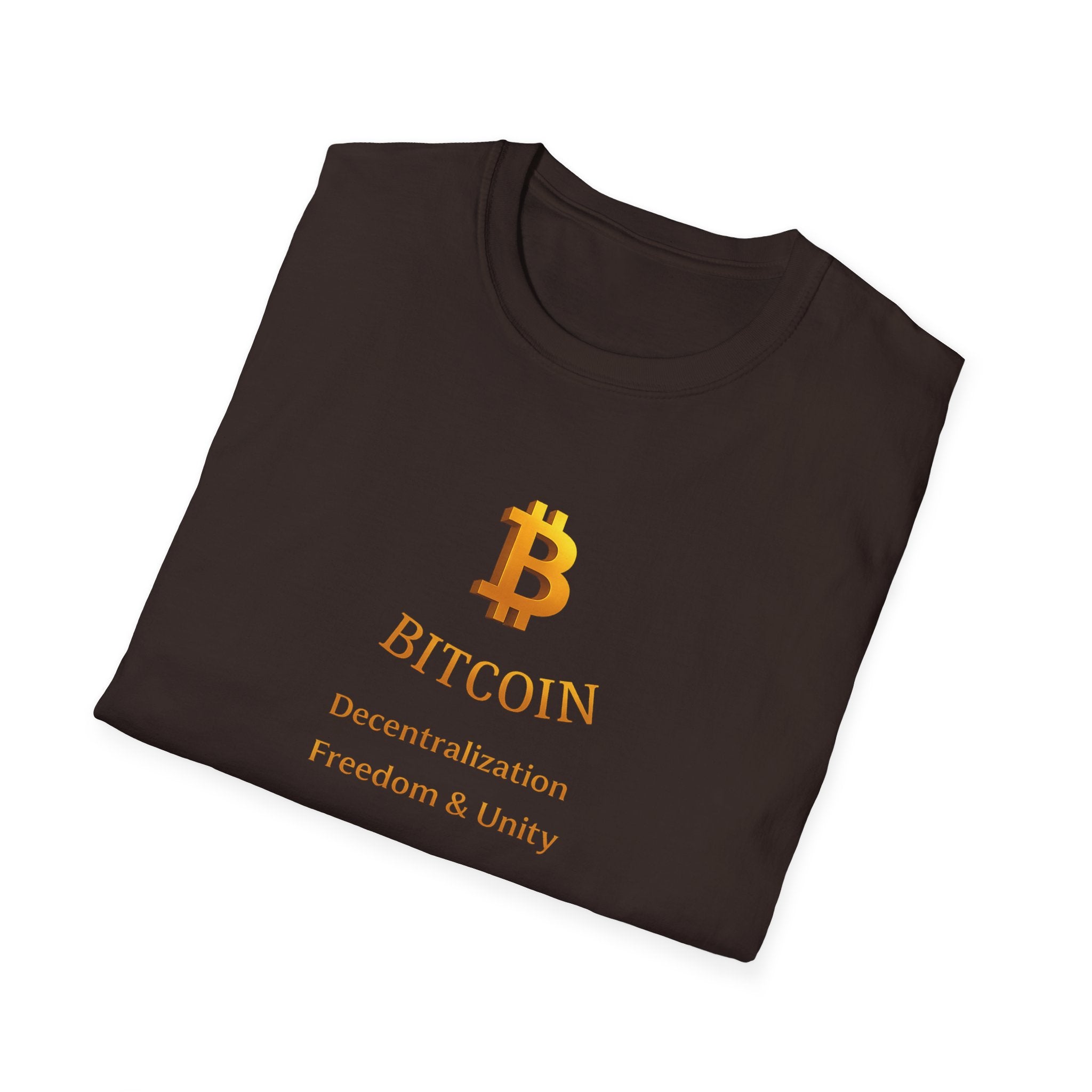 More than a Bitcoin Tee Its a statement Decentralization Unity Power 4 colors 100% cotton