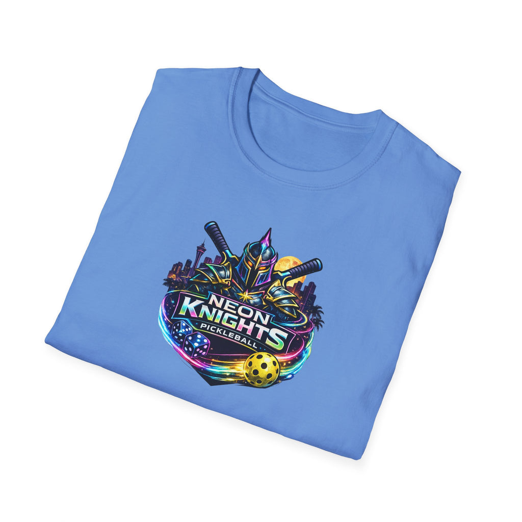Neon Knights Pickleball Shirt | Vegas Inspired Pickleball T-Shirt | Gift for Pickleball Player | 9 colors - 100% cotton
