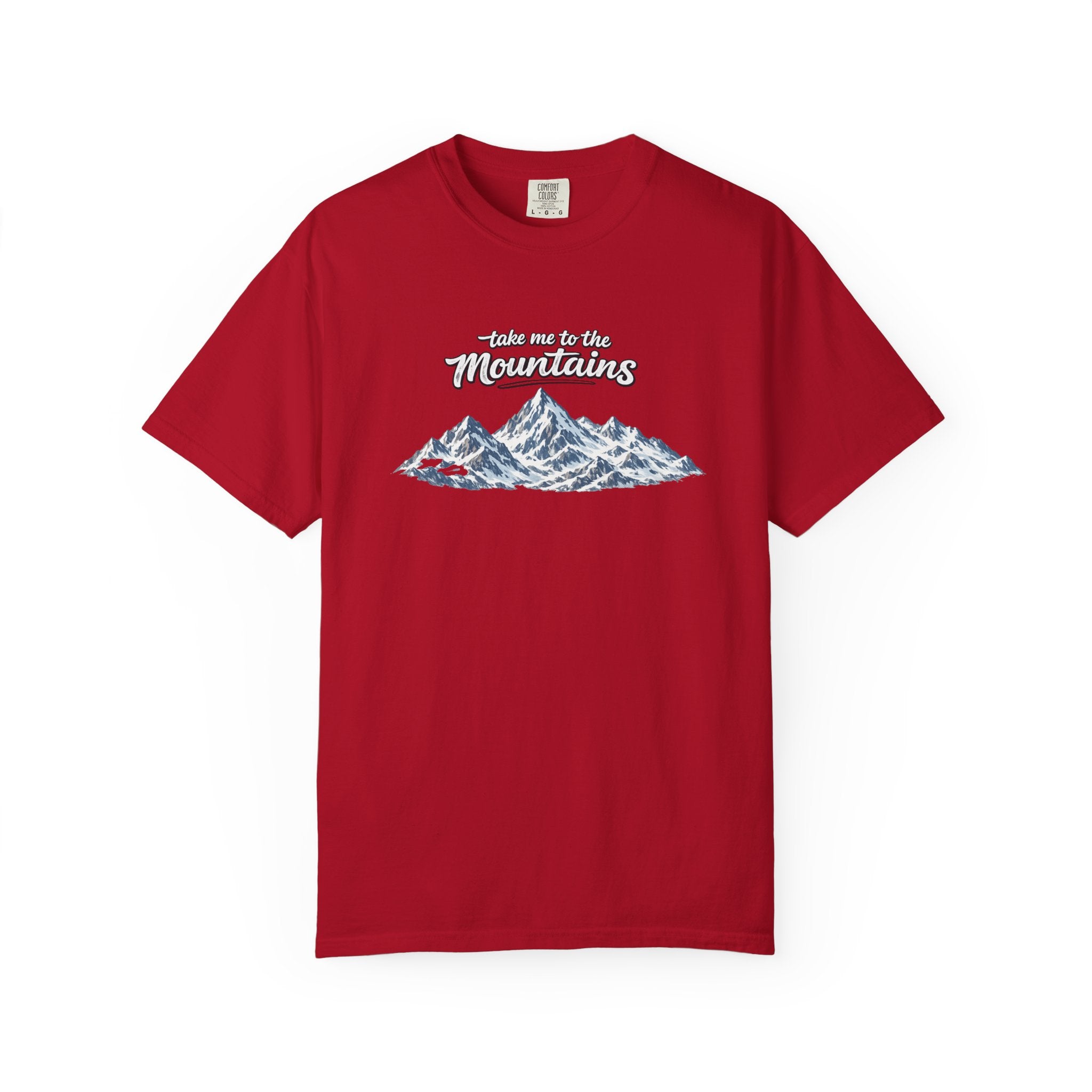 Take Me to the Mountains Shirt Rustic Mountain Tee Hiking Nature Lover Gift Outdoor Adventure T-Shirt 7 colors 100% cotton