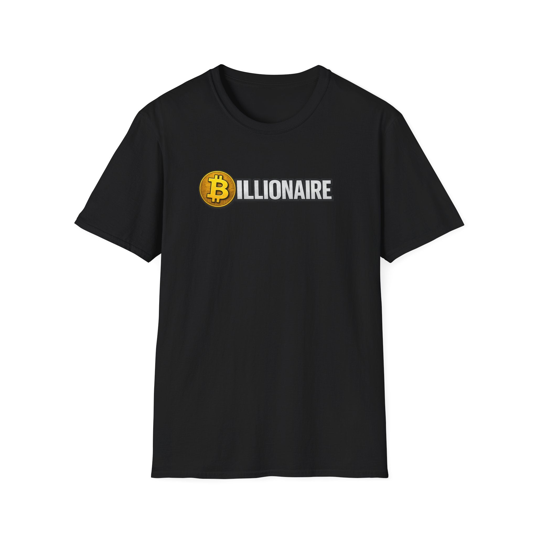 Bitcoin Billionär T-Shirt Zeigen Sie Ihren Krypto-Stolz stilvoll mit diesem T-Shirt 5 Farben 100 % Baumwolle