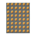 Bitcoin Pattern Velveteen Throw Blanket Crypto Lover Gift Soft Cozy BTC Decor 2 sizes