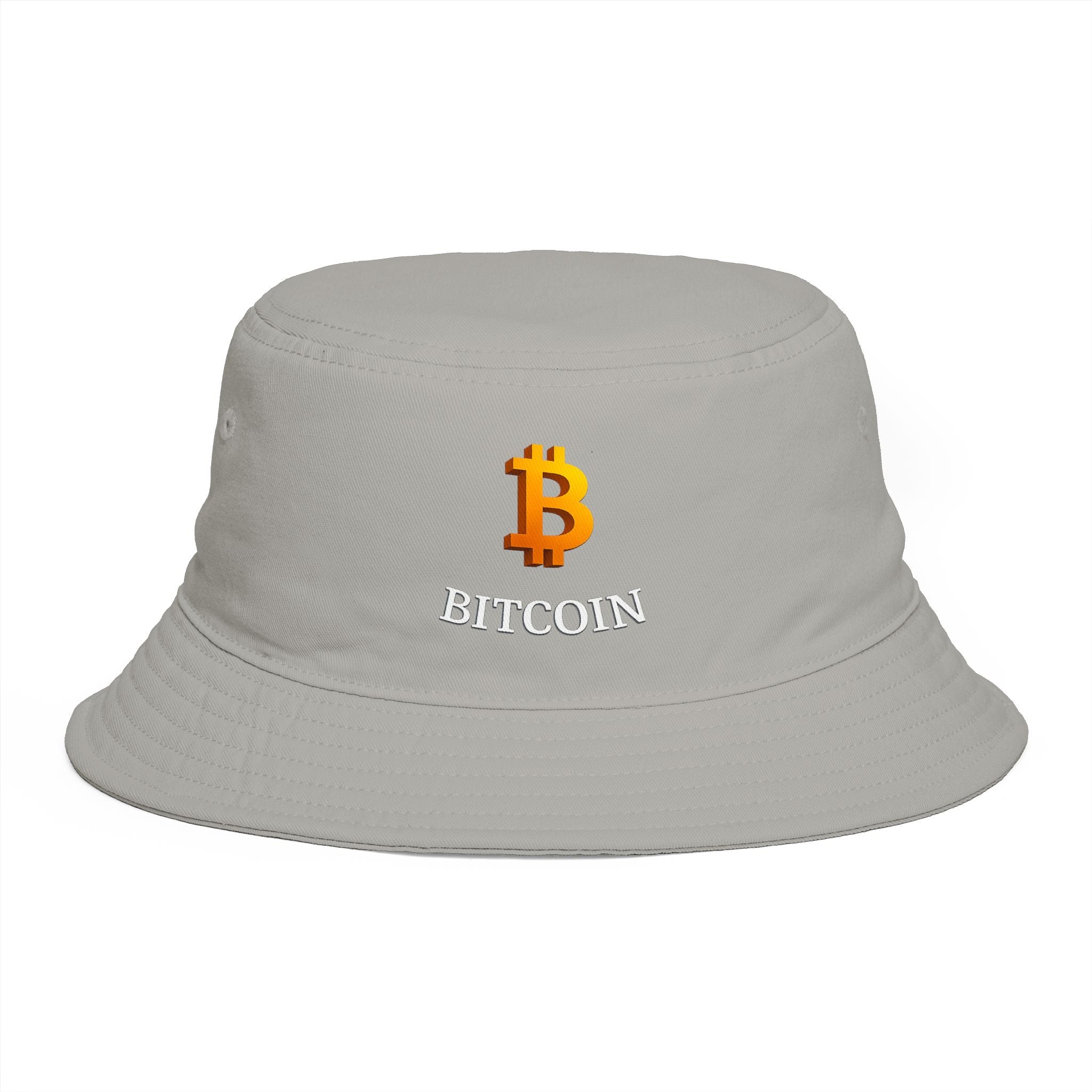Bitcoin Fischerhut BTC Krypto Hut Streetwear Cap für Bitcoin Fans & Trader 7 Farben 100% Baumwolle