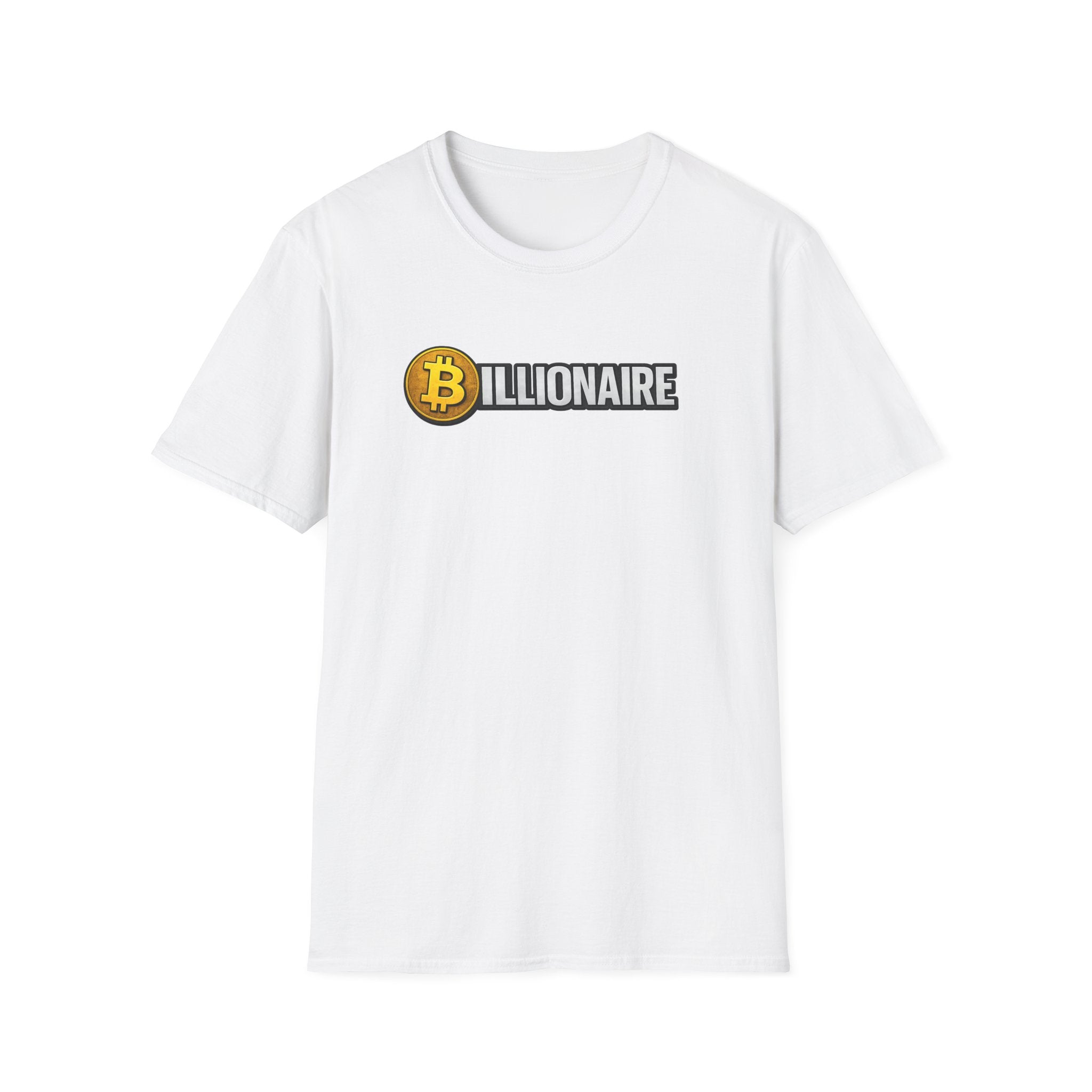 Bitcoin Billionär T-Shirt Zeigen Sie Ihren Krypto-Stolz stilvoll mit diesem T-Shirt 5 Farben 100 % Baumwolle