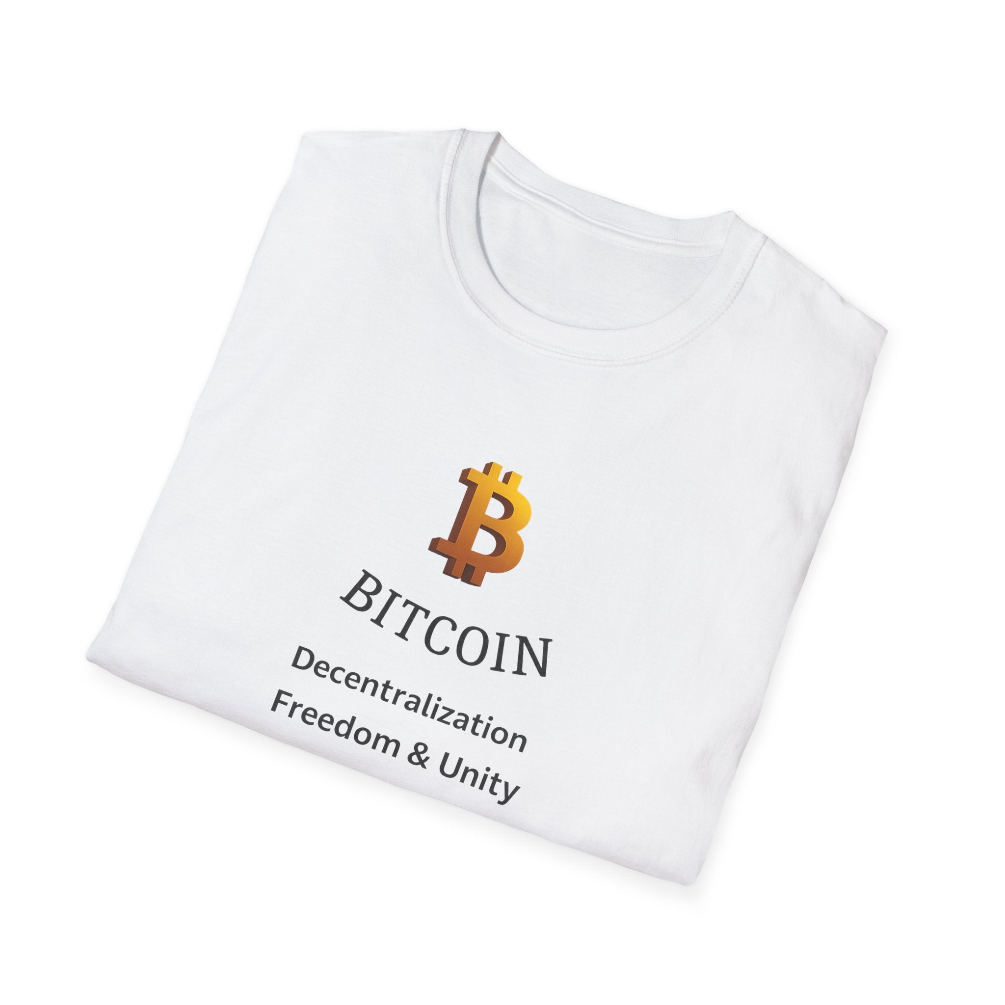 More than a Bitcoin Tee Its a statement Decentralization Unity Power 4 colors 100% cotton